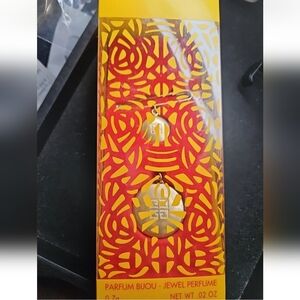 Vintage NIB Givenchy Logo Amarige Jewel Solid Perfume Pin Brooch & Pendant Charm